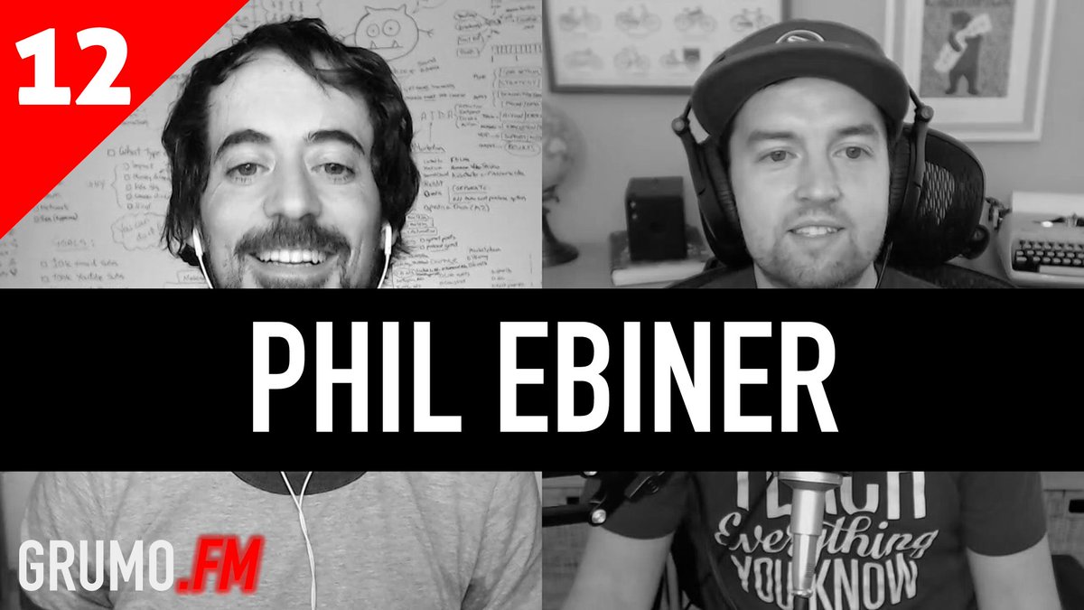 bitmain's tweet image. [INTERVIEW] From $100K in Debt to $1 Million in Course Sales with Phil Ebiner.
Listen to it at: grumo.com/phil-ebiner/
