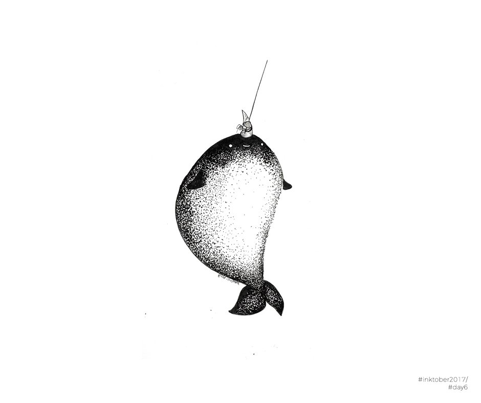 coseillustrate's tweet photo. Day6 of #inktober2017 

En garde!🤺

#Inktober #illustration #narwhal #coseillustrate https://t.co/LyiEOowQFr