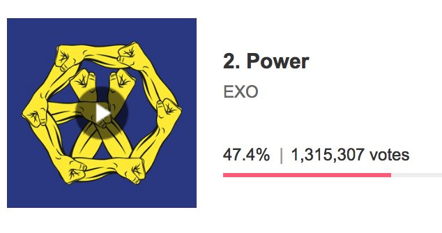 morningpassages's tweet photo. If we get that month's voting on Mwave, we will be the only group nominated with two songs this year. Please take this serious & vote. #EXO https://t.co/FxaZQtOgdJ