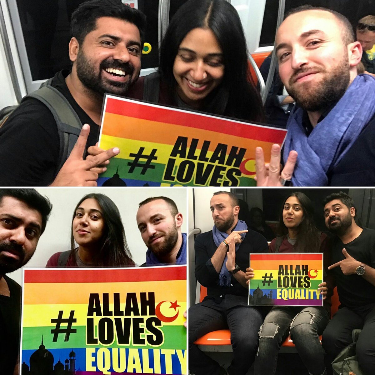 IAmWajahatAbbas's tweet photo. #AllahLovesEquality #QueerMuslim #Queer #RadicalMuslims #mjc #mjconf #MjcFamily #genderequality https://t.co/HUcMOvI7v0