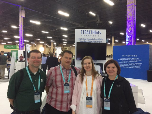 tuulafai's tweet photo. We had the pleasure of meeting Tony's team from @Exelon yesterday-really sharp group of professionals #STEALTHbits customers #NetAppInsight https://t.co/auAG2OshYO