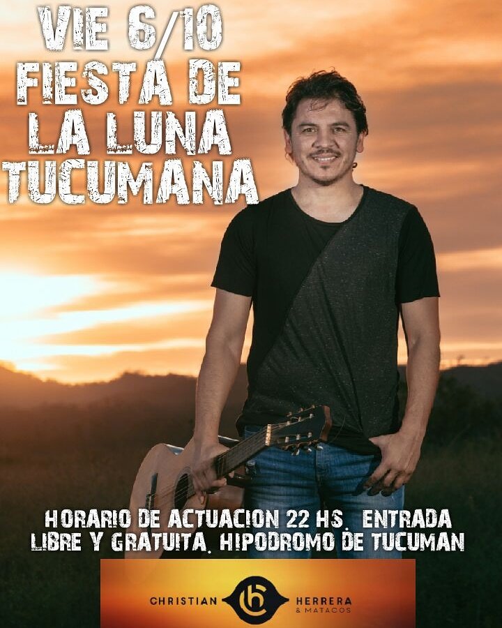 chymatacos's tweet photo. #Hoy a las 22 hs. nos vemos en la @fiestadelaluna en el Hip��dromo de #Tucuman 
Entrada libre y gratuita.
#chymatacos2017 https://t.co/yOVHY0Slpz