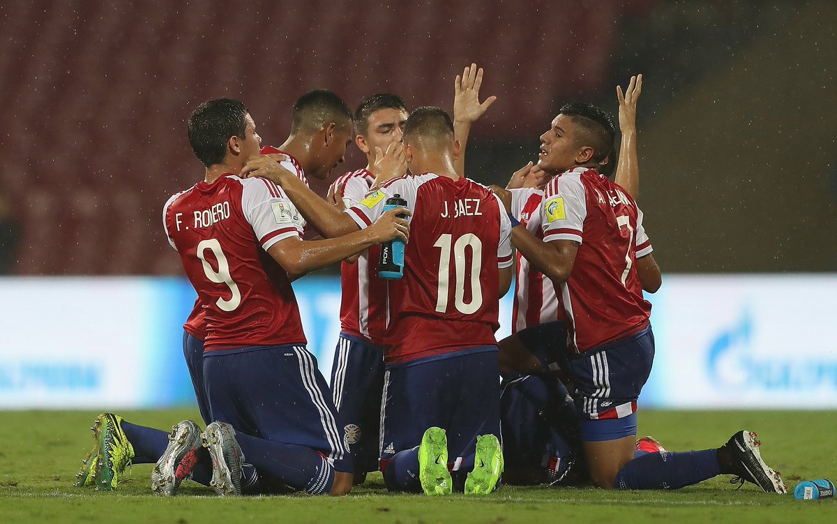 XDeHomero's tweet photo. Viajamos a ✈ 🎉⚽ a la india #CopaDelMundoSub17 #GrupoB
Paraguay 3 - Mali 2 https://t.co/XuTmrvP64X