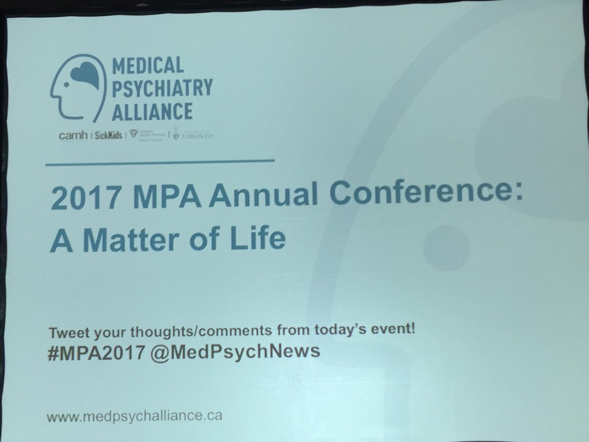 AbePalmer's tweet photo. @LisaMonteggia Actually that was a bad idea. #MPA2017 is already in use by an different psychiatry-themed meeting. Who knew. Maybe #MP2017 is better ๐ฌ https://t.co/IM8NSd8vjQ