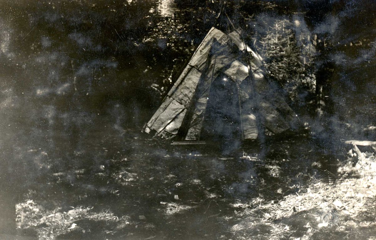 beatoninstitute's tweet photo. #wikuom #wigwam near present day #Wagmatcook, 1922. Photograph Collection 27. #Mikmaq #Unamaki #MikmaqHistoryMonth https://t.co/oNZ6RqFSVP