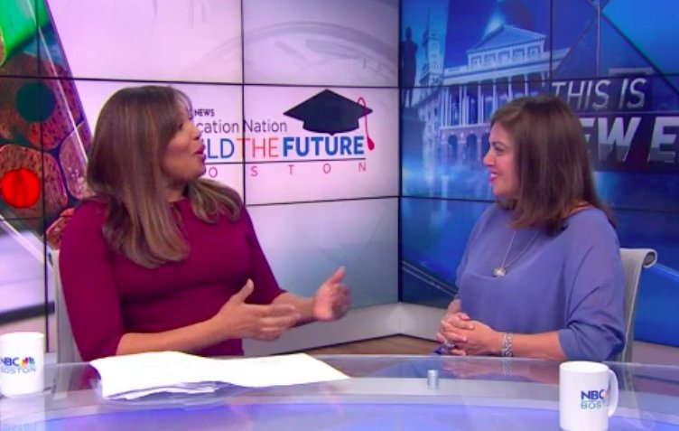 pearson's tweet image. Watch Pearson’s Shilpi Niyogi (@nsndc) on @NBCBoston discuss @EducationNation &amp;amp; benefits of online #ParentToolkit. spr.ly/60178frW7