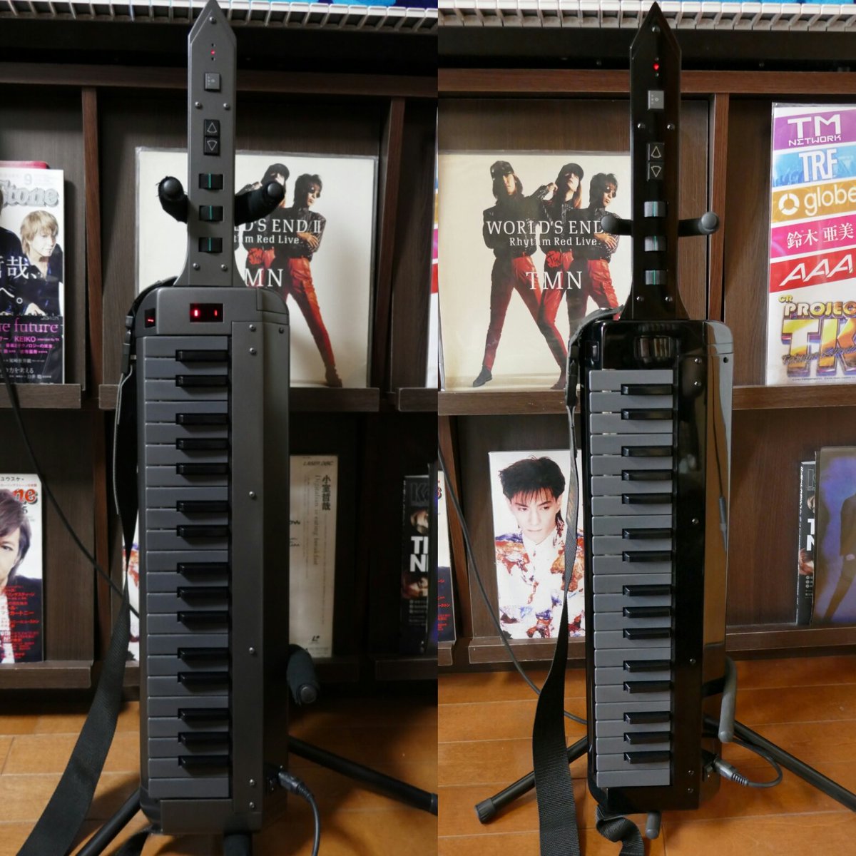 最終小室哲哉ショルキーTM NETWORKグッズで復活（ペーパークラフト）