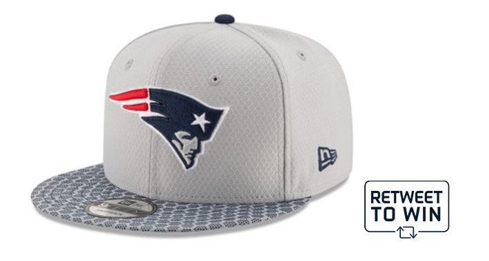 Happy #PatsHatFriday! RT to enter to win a #Patriots on field <a href="/NewEraCap/">New Era Cap</a>.

Rules: bit.ly/2y4EpPK