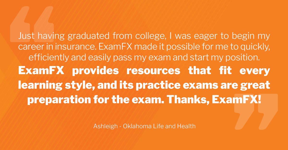 ExamFX on Twitter ""I was eager to begin my career in insurance