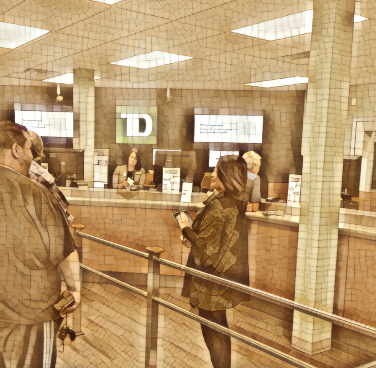 Our Advisor Angela Chan educating our clients and getting them Digital ready #TdMobileApp #ImDigitalReady <a href="/whiterockbob/">Bob Bezubiak</a> @MauroManzi_TD