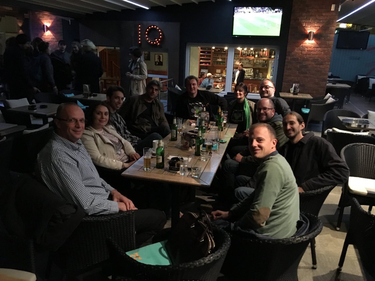irregularbi's tweet image. Raising our IQ with green bottles and further green-white-gray discussions #QlikDevGroup Adriatic Zagreb after show