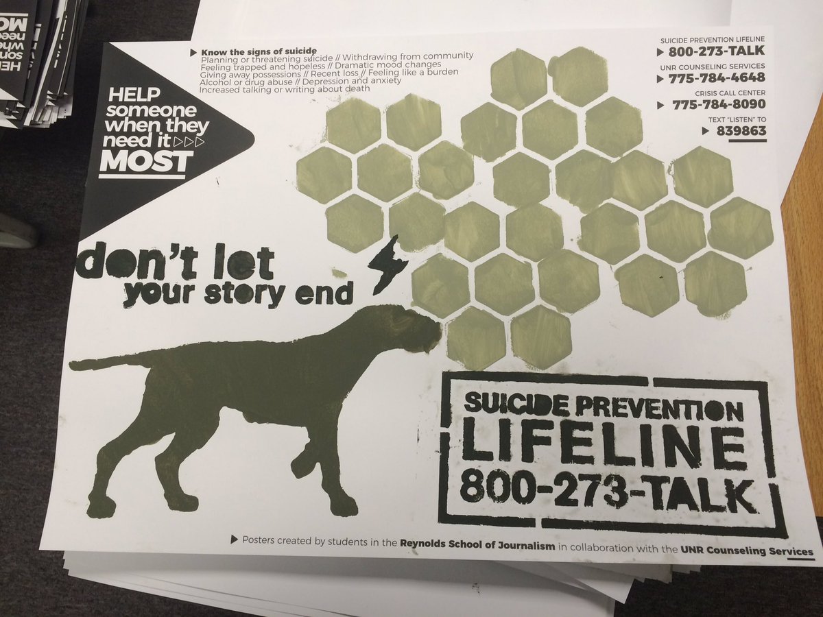 journalism_tj's tweet photo. #SuicidePreventionMonth reminds us to be a friend and to not be afraid to reach out to those who are hurting. #rsj108 @DisruptiveDESGN https://t.co/6Q47xHoj7h
