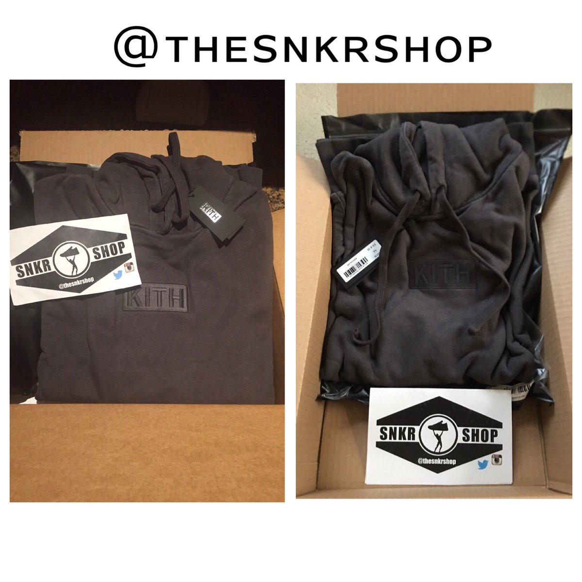 kith battleship grey hoodie