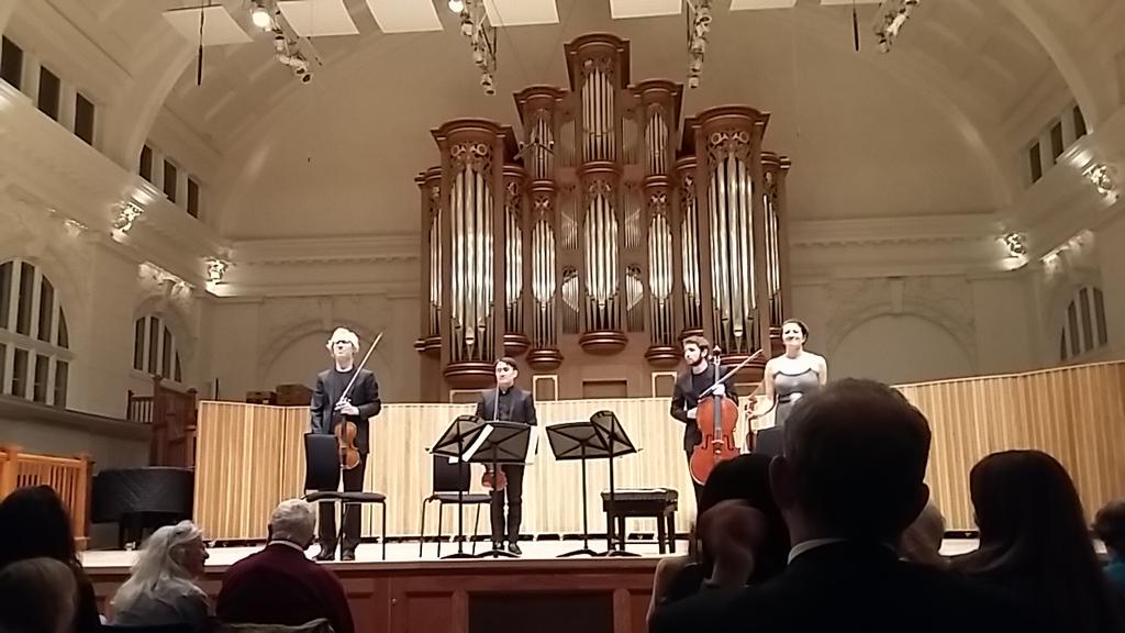 A breathtaking performance of Janáček's 1st String Quartet by the <a href="/MarmenQuartet/">marmen quartet</a> tonight!