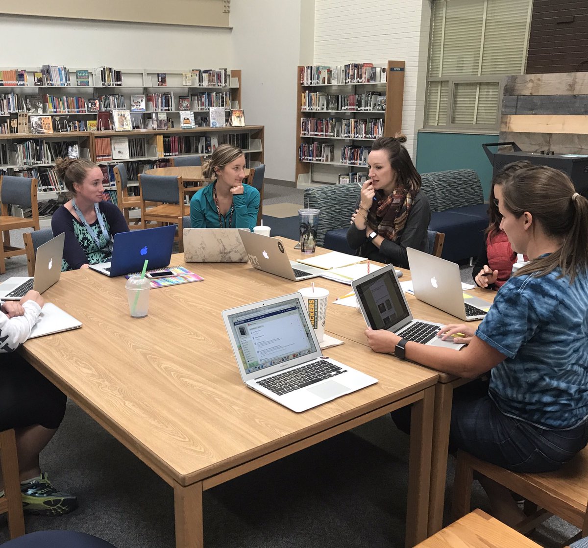 principalmeyers's tweet photo. LiveSchool/Incentive team working to innovate PBIS systems @hssdbv #pvpl #HSSDcreate. https://t.co/Keiu6aTDzf