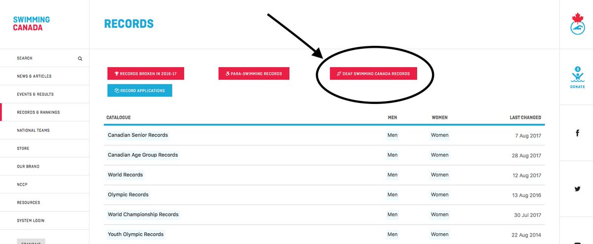 Our Results can now be found on the <a href="/SwimmingCanada/">Swimming Canada / Natation Canada</a> Website!