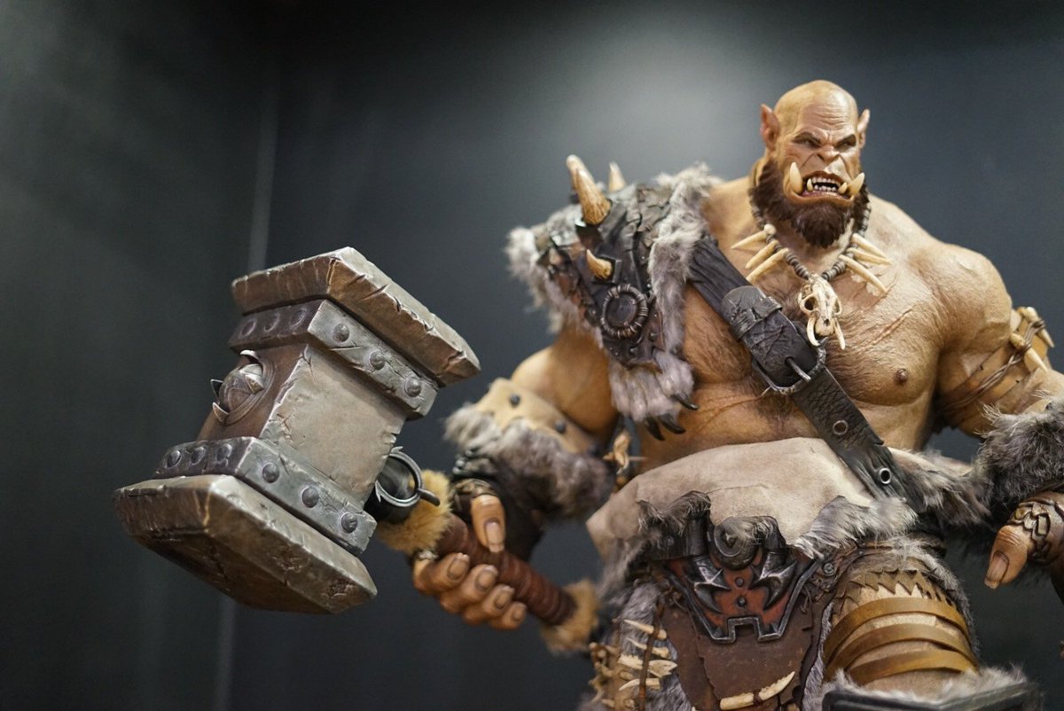 damtoys's tweet photo. Warcraft ORGRIM #SHCC2017 https://t.co/RFjOoBExD2