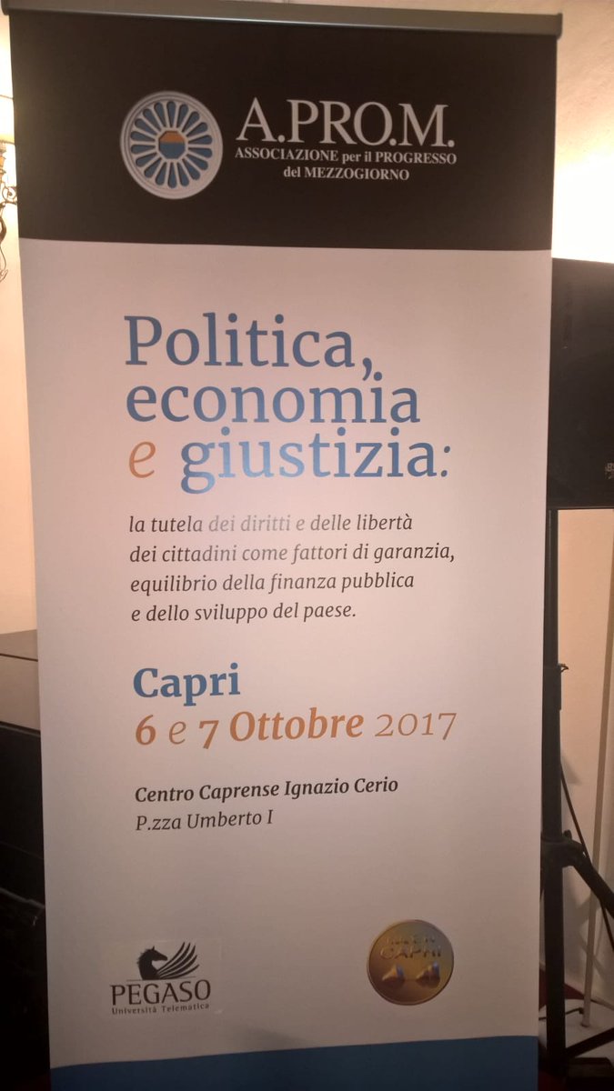 micromediasrl's tweet photo. #Politica, #Economia e #Giustizia: temi al centro della manifestazione presso il Centro Caprense Ignazio Cerio, organizzata da #Aprom https://t.co/ky8r7EUxmY