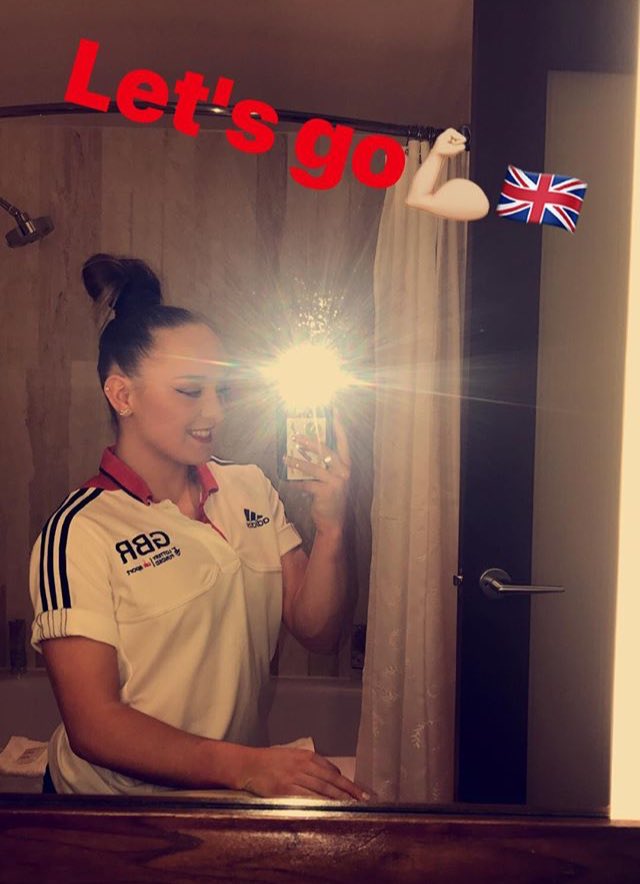 BritGymnastics's tweet photo. Amy is ready..are you? Watch her live on @BBCTwo from 00.05am tonight or set your planner! 🤸🏻♀️🇬🇧📺 https://t.co/NMCQT1Kx7S