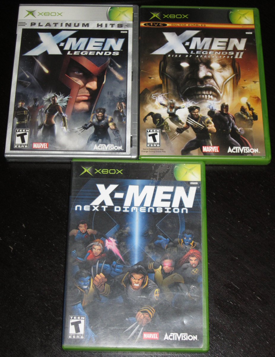 x men legends xbox