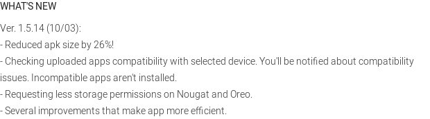 Nativetap's tweet photo. Our Android app update has rolled out bringing reduced apk size and less perms, along with better test app handling
https://t.co/rFct3bWwfb https://t.co/N8zN26iI3F