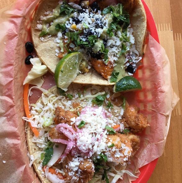 FirstFridayWaco's tweet photo. In case you missed National Taco Day on Wednesday, @fuzzyswaco is still selling tacos (like always) so come get your fill! #firstfridaywaco https://t.co/DMTCqbfklY
