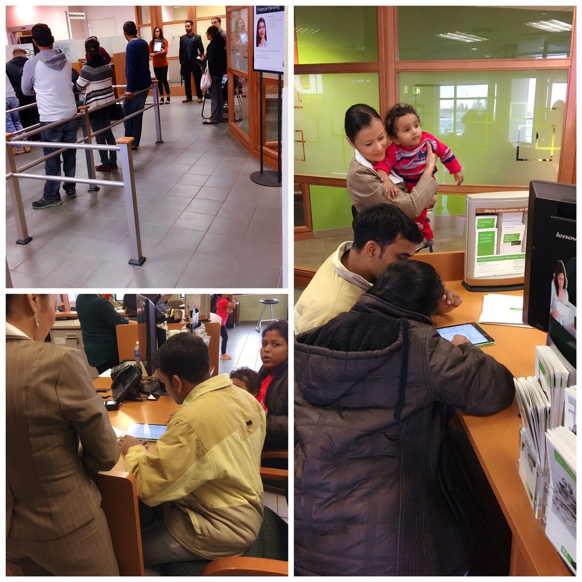 PamDhillonTD's tweet photo. TeamCastleridge😎#IAmDigitalReady #educatingourcustomers👩‍💻👨‍💻#theyaredigitalready!💼#TDproud💚#wecare🤗 @ashjassani @ShawnnetteF_TD @SyedSAli9 https://t.co/2KCGnB62Ld