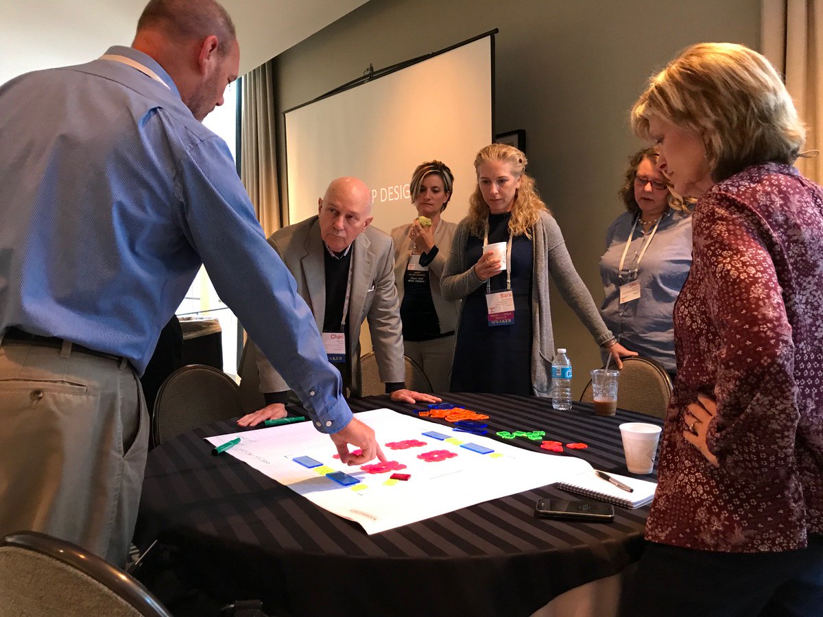 Centerbrook's tweet photo. Principals Chad Floyd and Todd Andrews lead our learning spaces session today at @MISBOconnects #MISBOFall17 https://t.co/chdYZvLx9X
