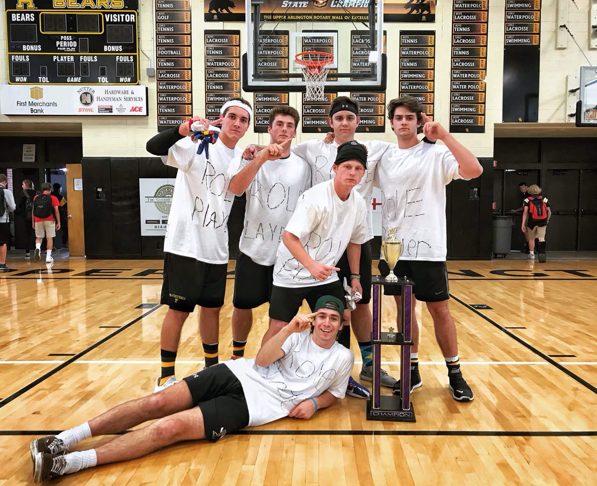 UA_SpiritClub's tweet photo. The Role Players did it!! You proved the doubters wrong. CONGRATS &amp; s/o to everyone who helped us raise approx. $300 https://t.co/0NlqmxABcQ