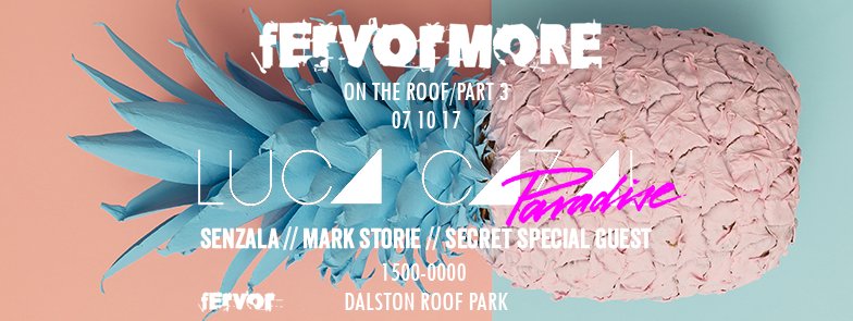 Grab the last few tickets for our 12th bday celebrations tomorrow at Dalston Roof Park! Code LUCAOCT20 for 20% OFF  bit.ly/FervormoreOnTh…