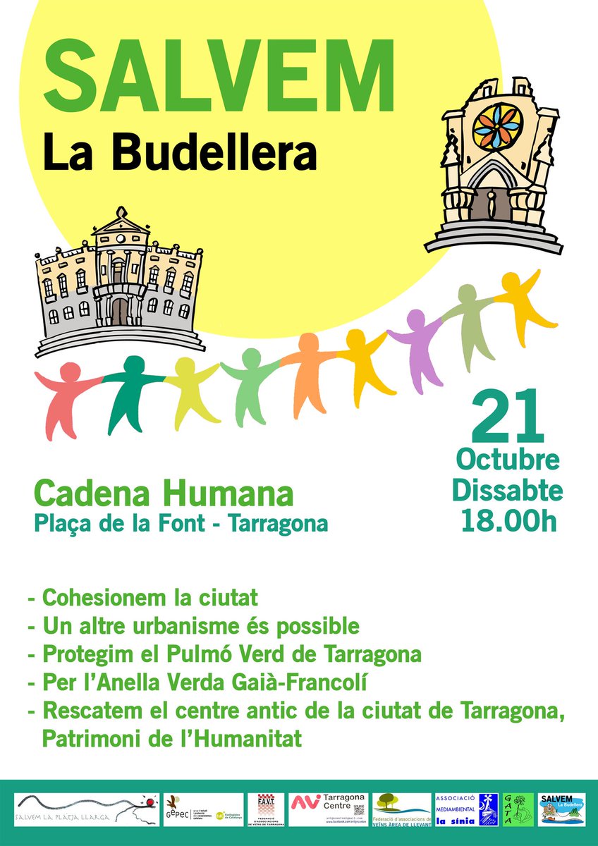 Ja podem compartir el cartell de #SalvemLaBudellera #Budellera