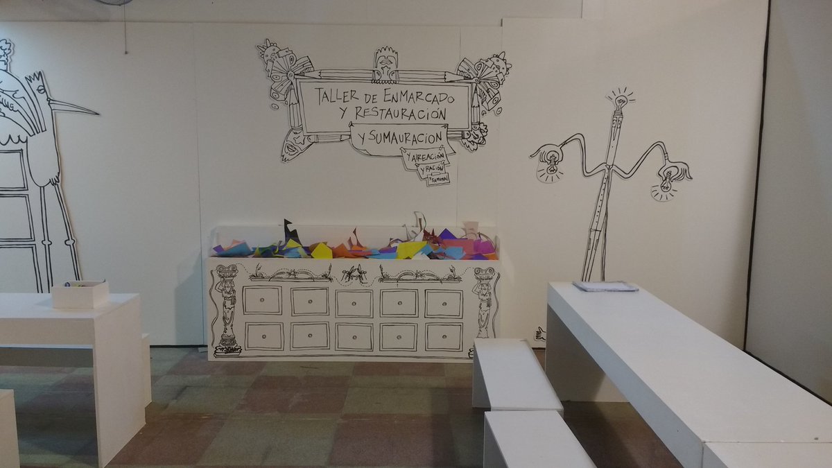 museobarrilete's tweet photo. Inauguramos la nueva muestra #ObrasALaMano...Chicos y grandes están todos invitados! @ximesalkind @canal10cba @Rebebortoletto @IvanaFreitag https://t.co/CHK6Pi61dq