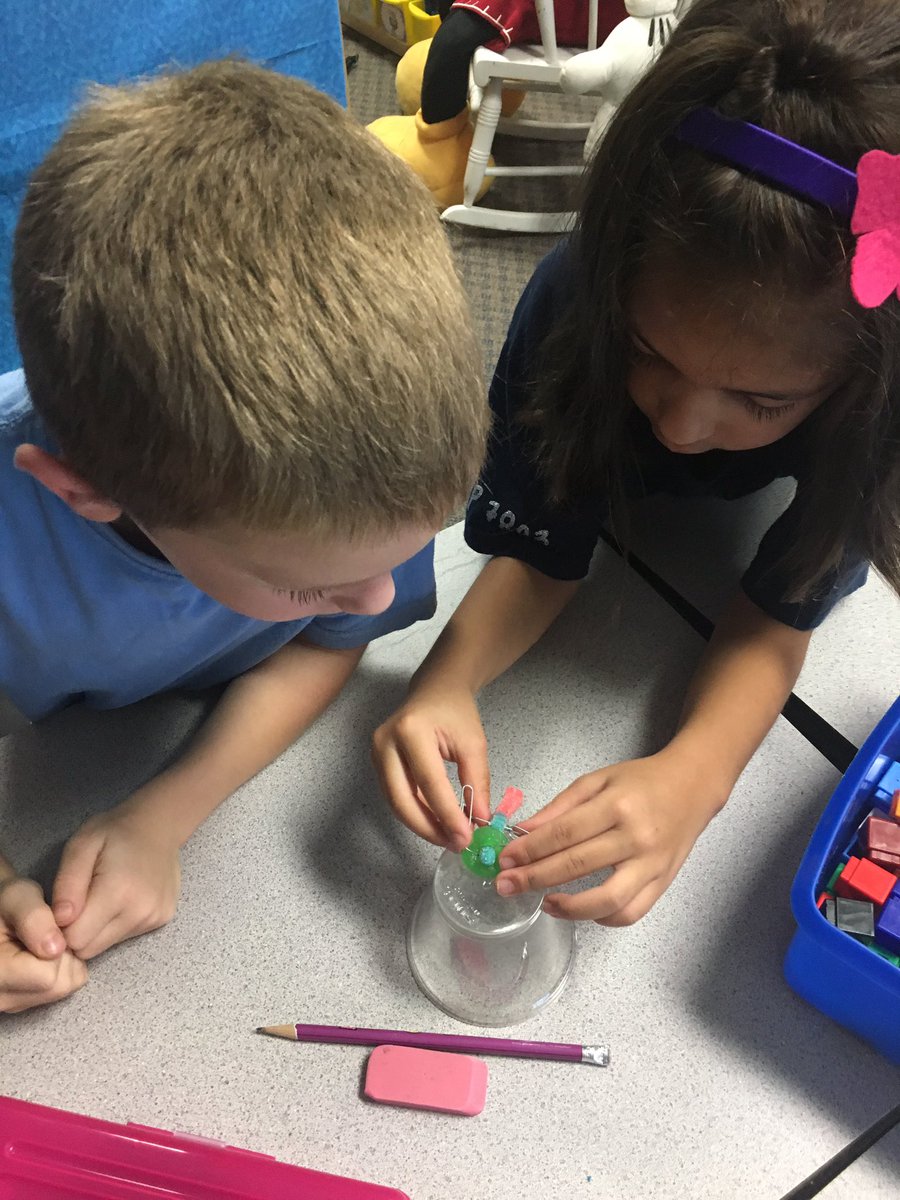 sweetn1st's tweet photo. We are trying to save Fred during our Instant Challenge. Young minds thinking outside the box #gentryproud https://t.co/bsguo4ezfs