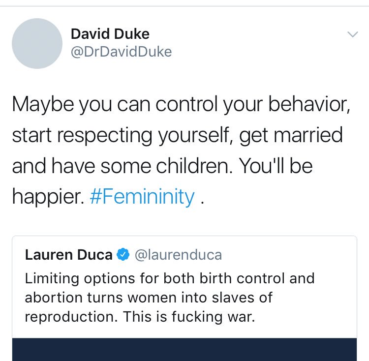 I still have a lot to learn, but if I might brag for a moment, I will say this: I'm making all the right fucking enemies