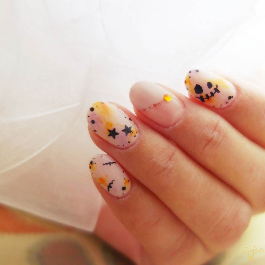 LeCollier_beads's tweet photo. ハロウィンのイベント予定はありません
仮装もパーティもしません
家の中にハロウィンの飾りはひとつもありません
.
なのに、手元はついつい...
蝙蝠とオバケが隠れてます
.
.
#ネイル #nail
#nails
#ジュエルミント 
#jewelmint
#jewel_mint… https://t.co/e1hQLYmzKT