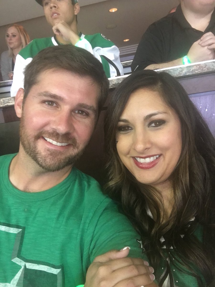 JetSetSamBam's tweet image. Dallas Stars Opening Night!!! #25Years #DallasStars