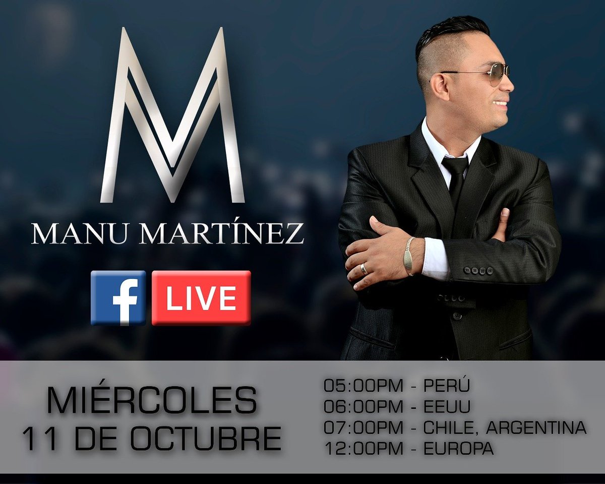 ManuMartinezofc's tweet photo. #VACILA #ManuMartínez #FacebookLive #teamVacila #ElCaballeritoDeLaSalsa #Salsa #tourEuropa2017 #NoTeLoPierdas https://t.co/IcOtqjhczO