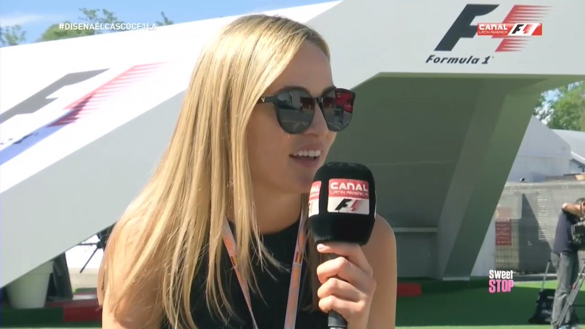 DanielFigueroaP's tweet photo. @CarmenJorda cuenta su pasión por el deporte motor #SweetStop #F1LatinAmerica https://t.co/eSSuarl6WW