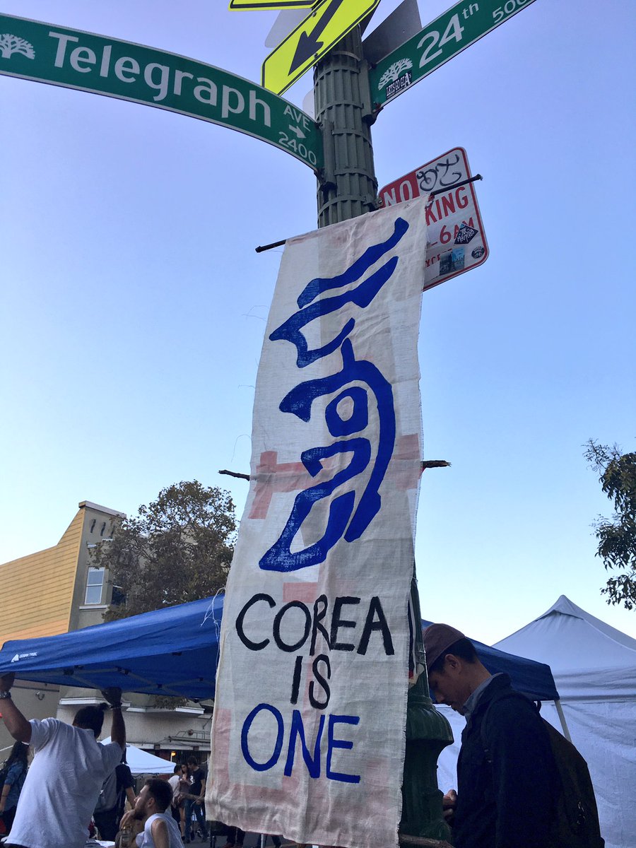 BayAreaKoreans's tweet photo. #KoreanPeace from Oakland to Seongju! #StopTHAAD #EndAllWars https://t.co/BLhcmdO6k5