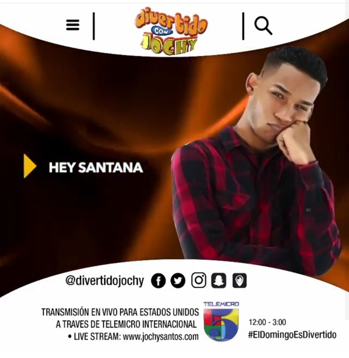 ETTJochy's tweet photo. Este domingo no te pierdas la #EntrevistaDivertida a los instagramers @HeySantanaYT  y #VladimirJaquez  😄😄😄 #ActivoConDivertido https://t.co/mMTDeVtJ1U