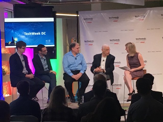olga_uchima's tweet photo. Top machine intelligence experts: AI is an economic driver @BoozDataScience #TechWeekDC https://t.co/IF5uNvYYpd https://t.co/g0fbbhkkj2