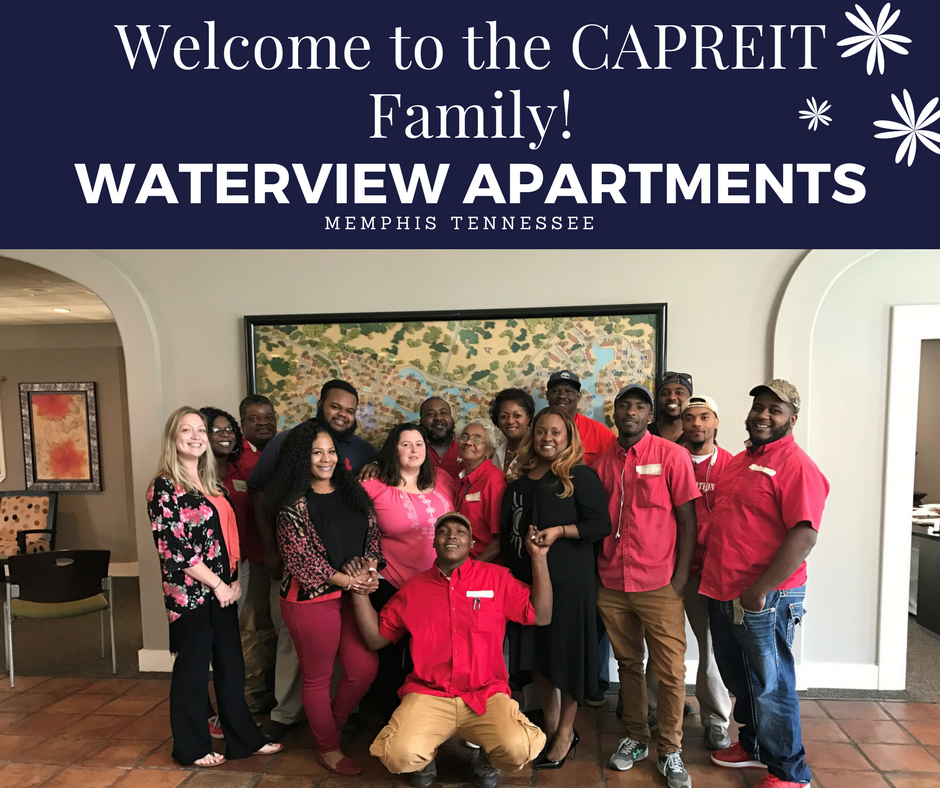 CAPREITinc's tweet photo. Let's welcome to our family! Check out their spectacular 22-acre setting with stocked fishing lakes, fitness cente... #wearecapreit #FACEIN https://t.co/UZsiQu6JJc