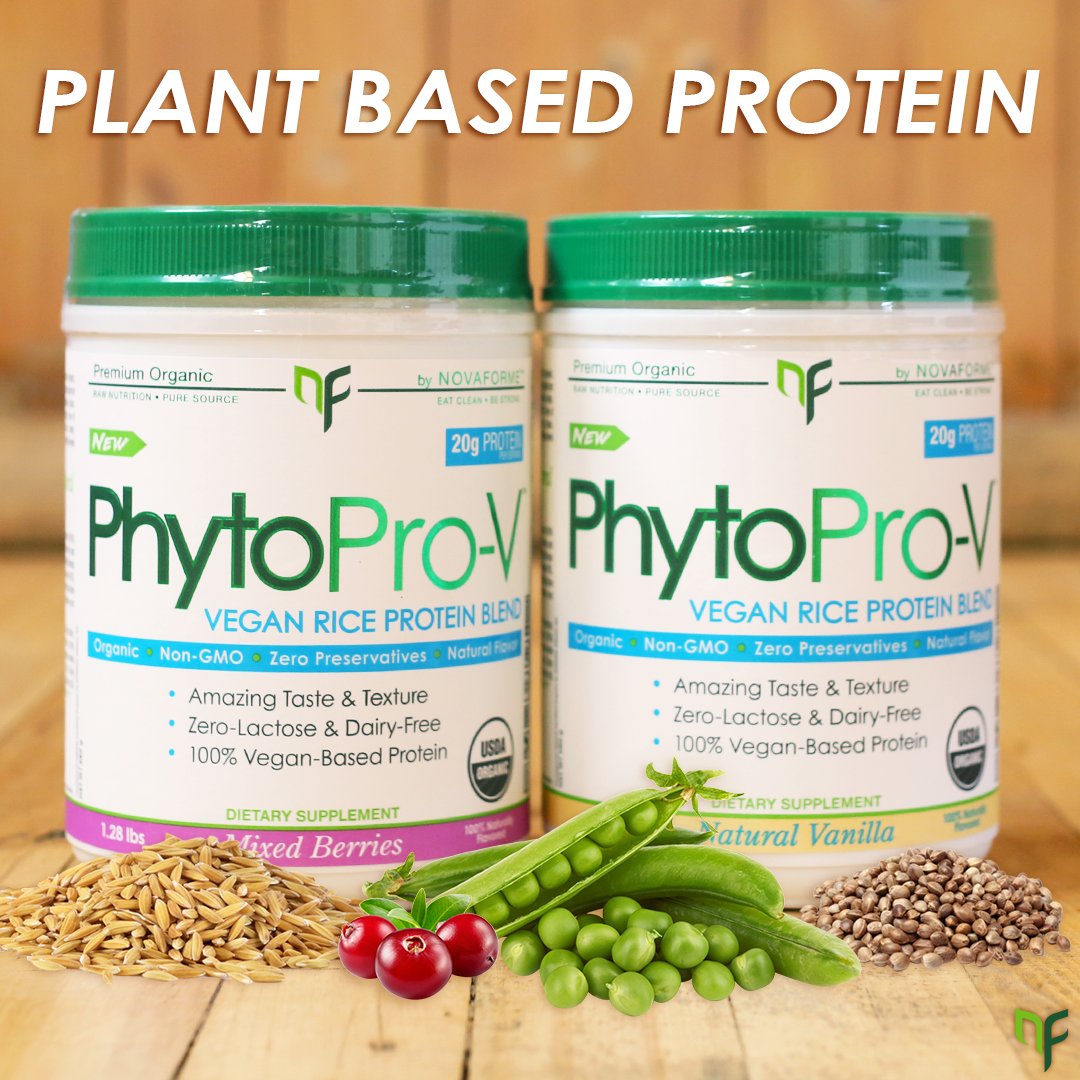 Allmaxnaturals's tweet photo. Organic, sprouted, raw-sourced vegan protein has never been better!#protein #vegan #phytopro #nongmo #dairyfree https://t.co/a6Wrdt8QHz