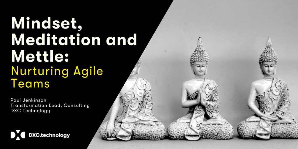 DXCTechnology's tweet photo. Slow down to speed up.  Mindfulness and meditation in business agility: https://t.co/FenS07a1zj https://t.co/VJcdWAtJog