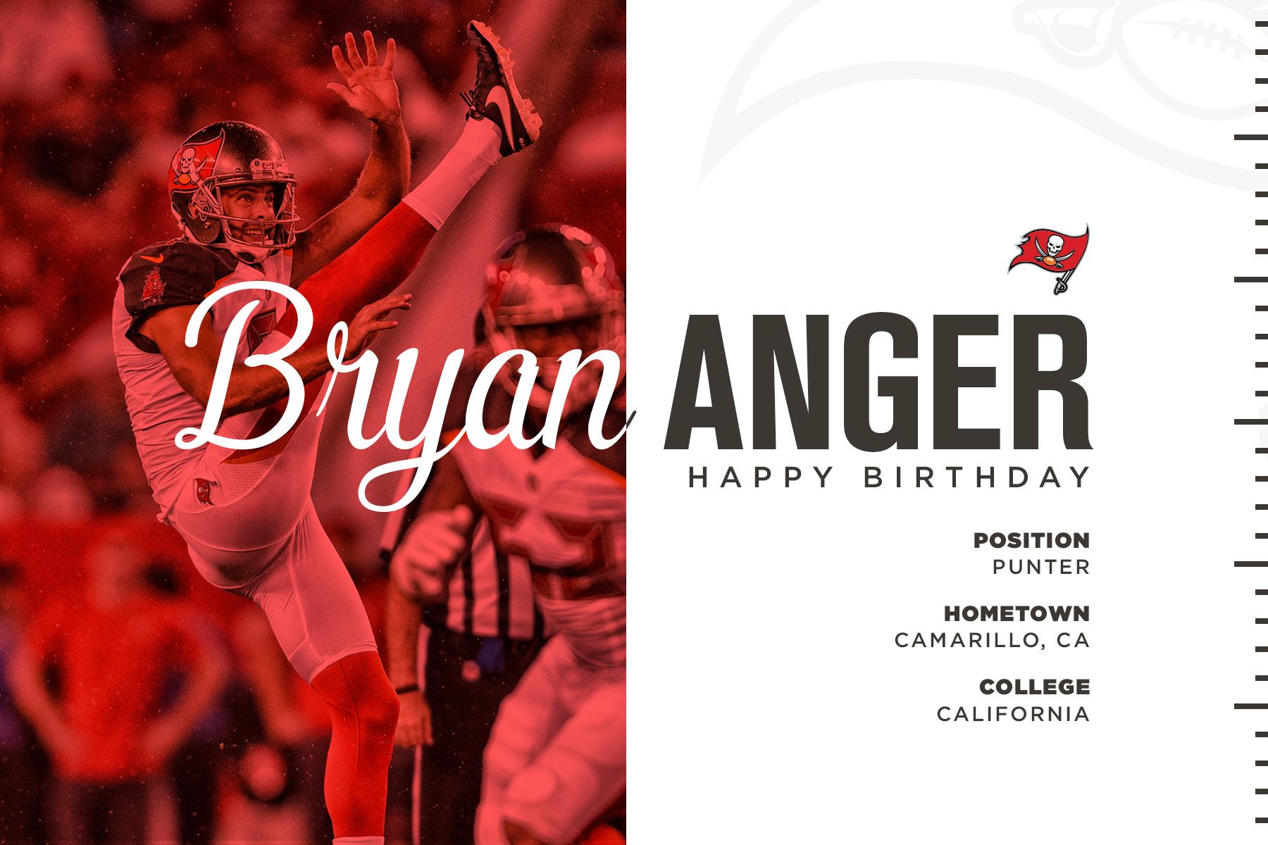 Happy Birthday, Bryan Anger! 