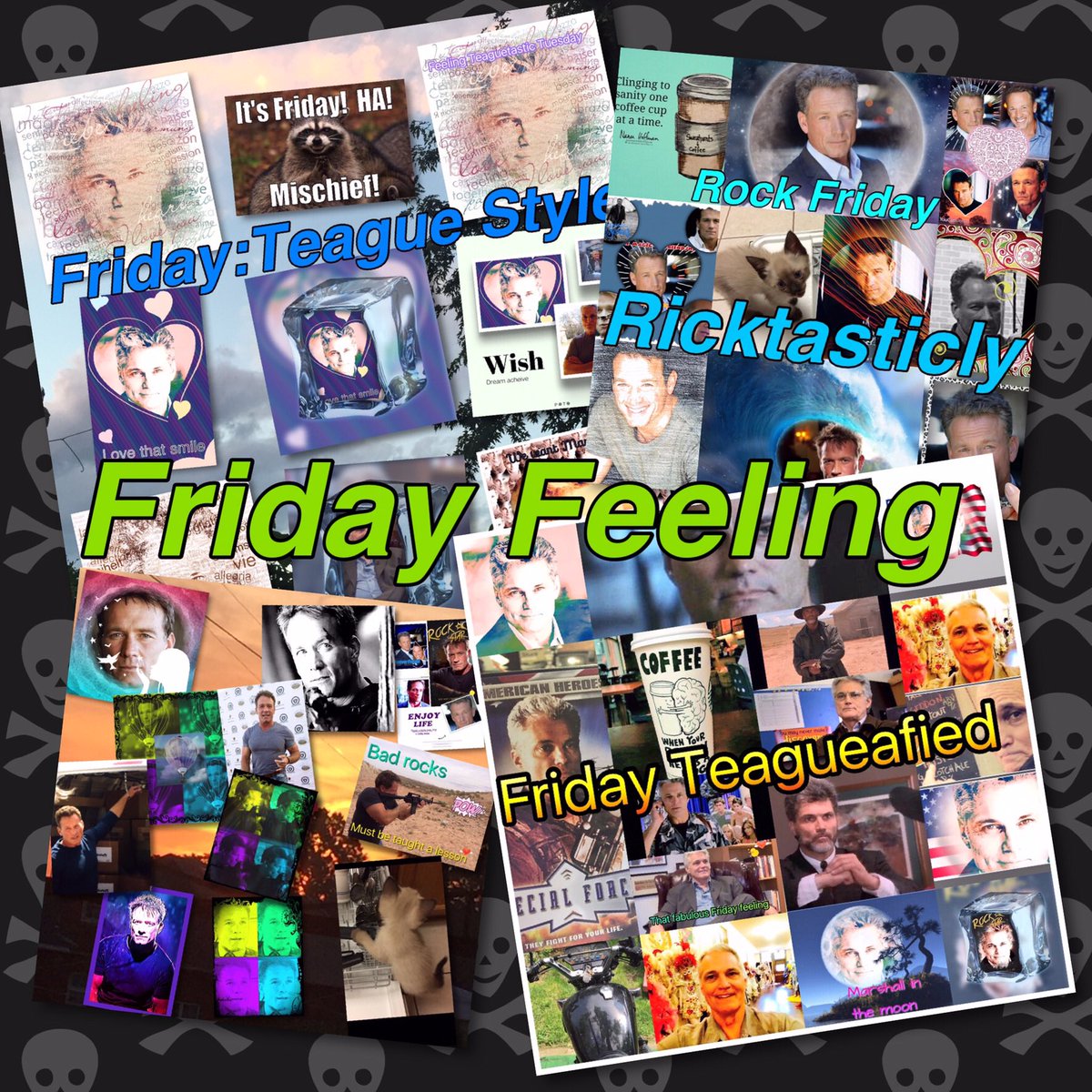 biogeek7's tweet photo. @RickRavanello1 @MarshallRTeague @cookingupfun55 letโs celebrate Friday in both #TeagueStyle and #Ricktasticly !!! The best of the best ๐๐๐๐ https://t.co/xiCJT8pnoh
