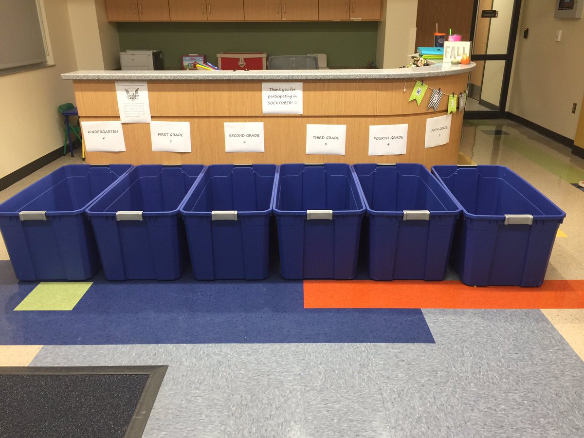 kkdougher's tweet photo. SMES making a difference #socktober @SandersSMES https://t.co/W6TgvIzxyc