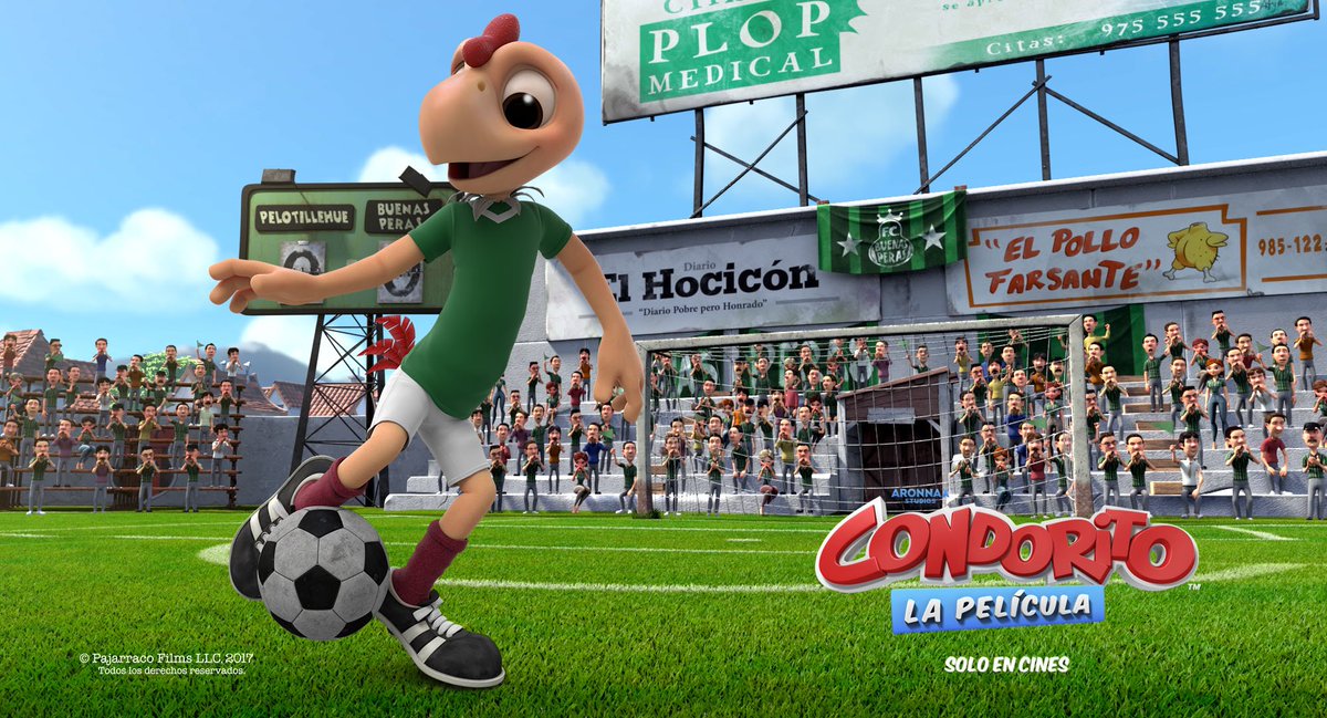 ¡Vamos México, hoy me pongo la camiseta e hincho por ustedes! PLOPximamente #CondoritoLaPelícula