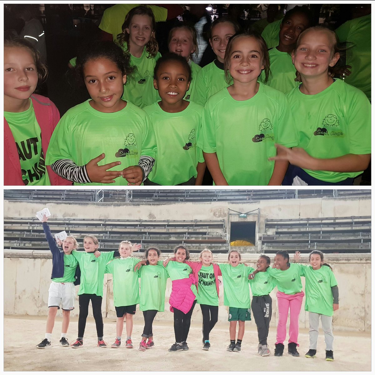 Coach_Costa5's tweet photo. Bravo aux U11F de Nîmes Basket. Elles ont couru et fini "la nocturne" de 5 km en 41 min pour que #sachange. Belle cohésion d'équipe ! https://t.co/lQ0SQfmVFN