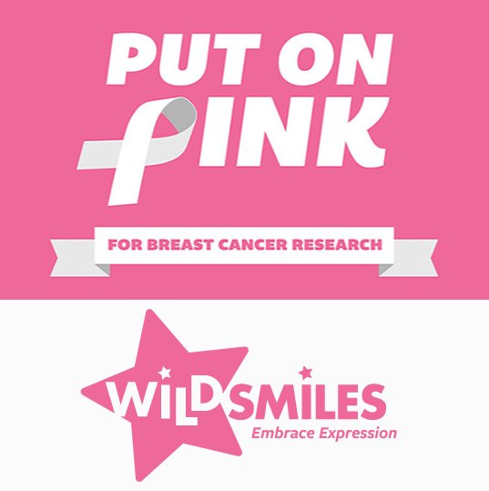 WildSmileBraces's tweet photo. October is Breast Cancer Awareness Month. #putonpink #support #raiseawareness #wildsmiles #embraceexpression https://t.co/oOJ2BbNeJN